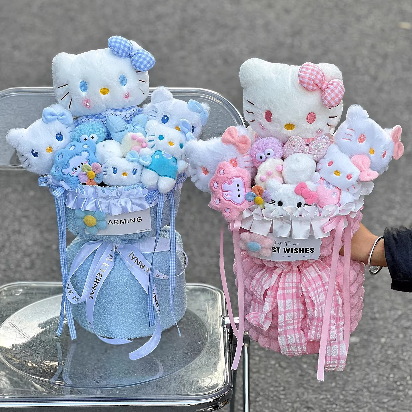 Creative KT Plush Doll Bouquet Gift